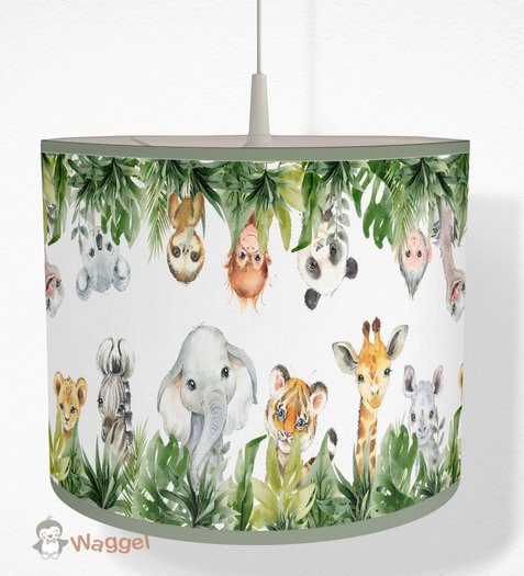 Berouw lus Versterken Safari hanglamp baby-en-kamer-decoratie - Waggel® en vriendjes