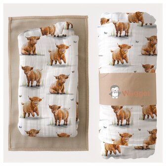 Swaddle Schotse hooglanders 