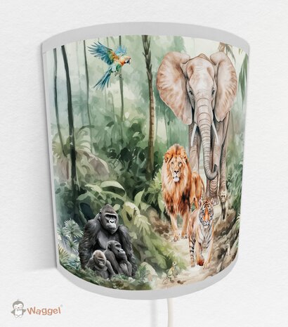 Wandlamp Tropical jungle walk with me