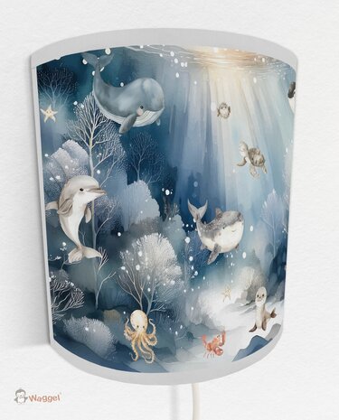 Wandlamp Sweeties of the sea