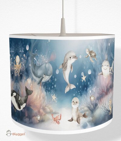 onderwaterwereld lamp babykamer