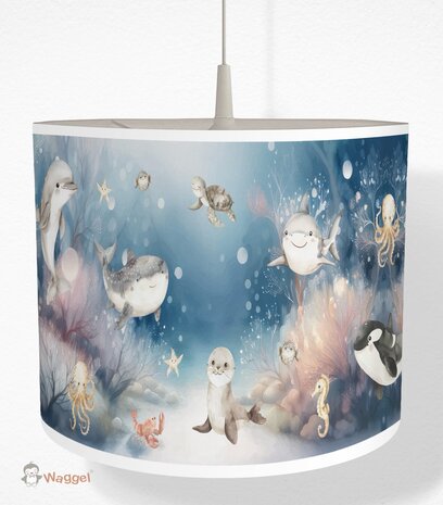 onderwaterwereld lamp kinderkamer