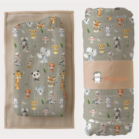 jungle swaddle