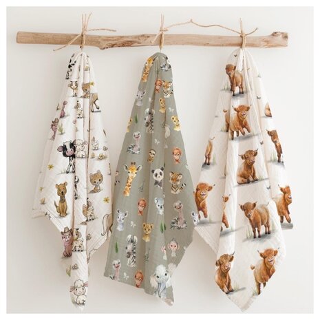 Swaddle Schotse hooglanders 