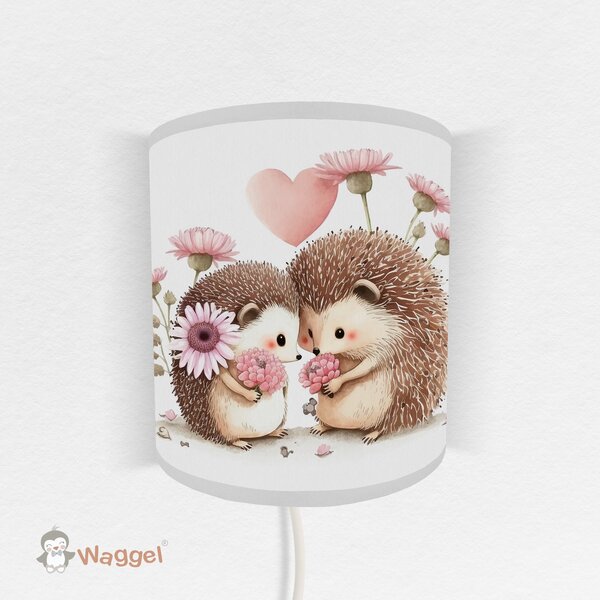 Wandlamp Love is in the air egeltjes sale