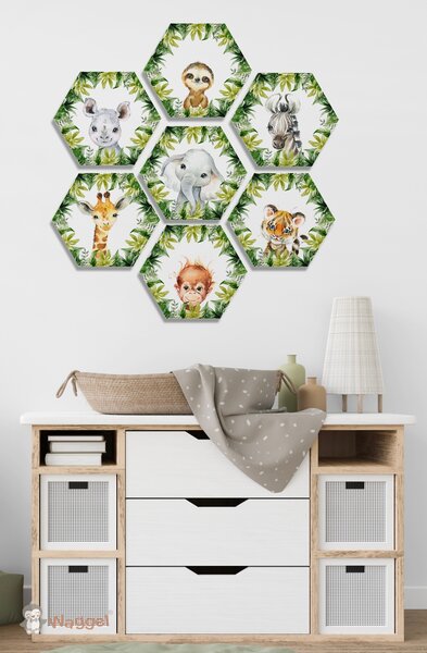 Hexagon set jungle