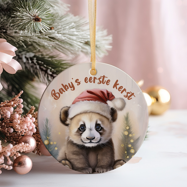 Kerst ornament panda