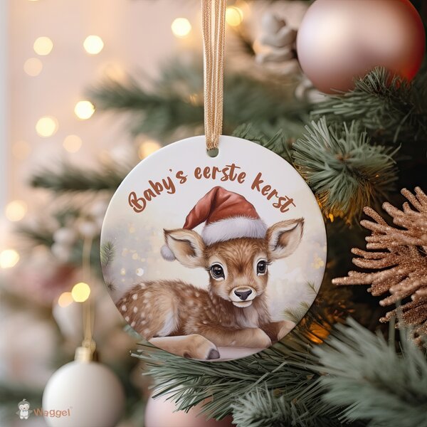 Kerst ornament hertje