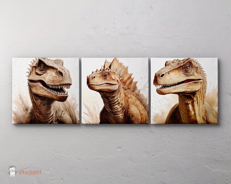 dino canvas