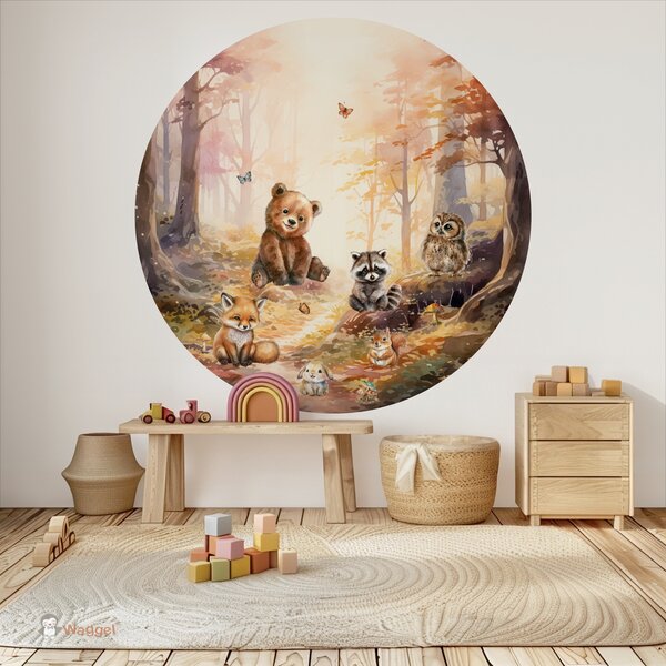 Behangcirkel Magic Forest &quot;Morning sun&quot; 140 cm sale