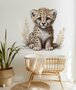 Behang sample Jungle naturel cheetah