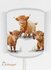 Wandlamp Schotse Hooglanders